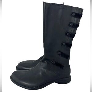 Merrell tetra launch waterproof Boots black leather boots women’s size 7 NWOT